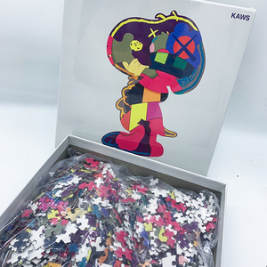 kaws史努比异型卡通漫画儿童益智玩具1000片纸质成人减压拼图礼物