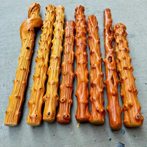 云南对节木短棍手工原木棍个性手把件精品文玩摆件疙瘩棍按摩把玩