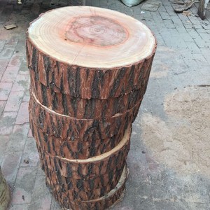 红柳家用案板剁骨柳木木菜剁肉柳树砧板骨板整木菜墩原木圆形实木