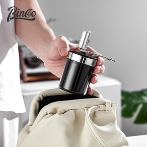 bincoo户外随行手摇咖啡磨豆机小型磨粉机便携迷你收纳研磨器