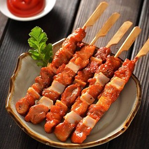 骨肉相连烧烤食材半成品冷冻包邮油炸小吃炸串里脊肉鸡柳新鲜商用