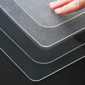 tpu桌垫透明防水软玻璃老爸魏圆形餐桌布学生课桌面垫茶几垫测评