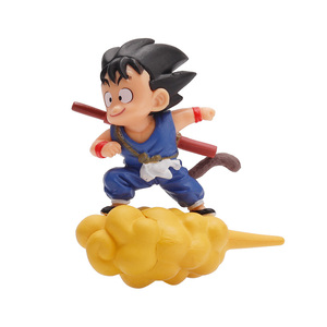 抖音同款网红孙悟空筋斗云七龙珠会飞行的小悟空摆件高铁手办车载