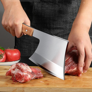 全星家居砍骨刀斩骨斧头专用剁大筒骨头厨房家用锻打屠夫猪牛骨刀