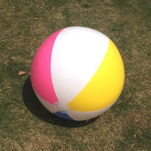 婴儿儿童成人充气排球加厚沙滩球海滩球充气球水球戏水漂浮玩具