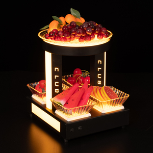 发光果盘架