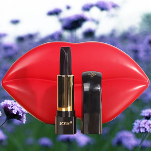 色彩主义胭脂虫口红一支三色双面黑玫瑰唇膏不沾杯不掉色小众滋润