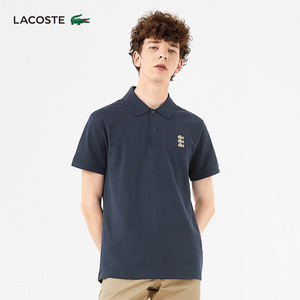 lacoste法国鳄鱼男装时尚休闲刺绣翻领短袖polo衫男|ph4858