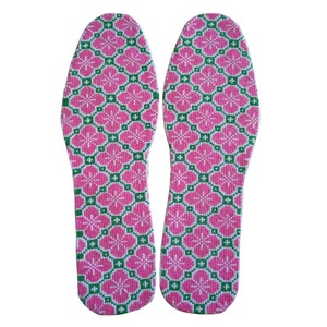 小格子鞋垫成品 .棉满绣纯手工制作十字绣鞋垫 男女款可定做.