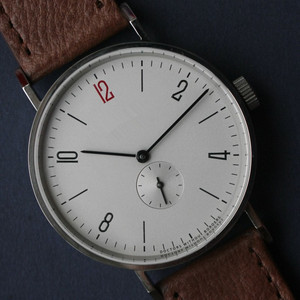 nomos包豪斯风格全自动机械男士简约手表海鸥ST2130正品机芯定制