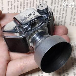 日本古董snappy间谍微型袖珍相机机械胶卷迷你相机影视拍摄道具.