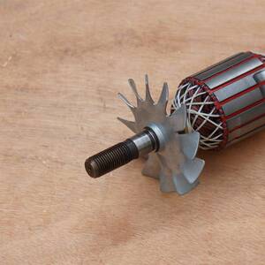 创造雷亚坦克 255a锯铝机转子10寸 切割机定子碳刷255-1 原厂配件