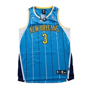 黄蜂队 克里斯保罗球衣 chris paul 老网眼刺绣 sw球迷版 客场蓝