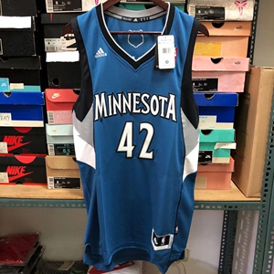 明尼苏达森林狼队 凯文乐福球衣 r30刺绣 swingman 球迷版