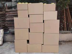 小号大号全新二手纸箱库存批发旧包装箱子进口牛皮纸加硬物流纸箱