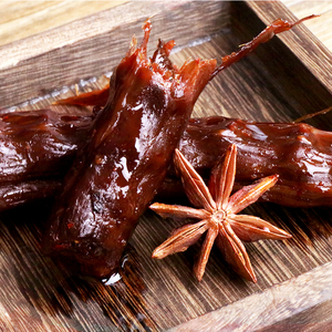 印味一根大鸭脖整根风干香辣手撕酱香湖南变态麻辣长脖子零食小吃