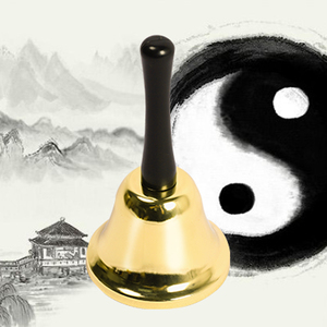 中元节万圣节道具道士铃铛拂尘摄魂铃丧尸僵尸鬼节手摇铃铛桃木剑