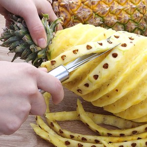 波箩刀专用型菠萝刀神器学修q削皮器凤梨工具家用加厚去刺去眼器