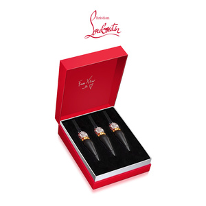 【官方正品】cl路铂廷女王权杖三支装礼盒礼物唇膏经典萝卜丁口红