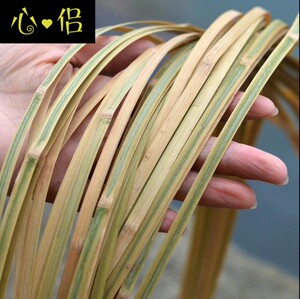 学生diy手工竹蔑条竹片毛竹丝编织材料婚礼布置鱼灯制作薄竹园艺