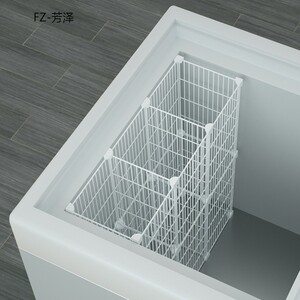 小冰柜分层架网格冷藏室冷冻分隔栏隔板家用澳柯玛海尔内部置物架