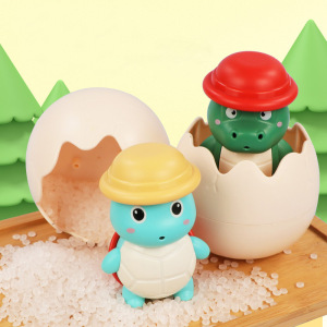 婴儿洗澡花洒恐龙蛋宝宝喷水戏水沐浴抖音同款儿童澡盆玩具男女孩