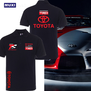 夏季短袖t恤男丰田车队服gr赛车服比赛衣服汽车爱好者polo衫衣服