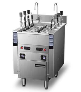 商用燃气电热自动升降煮面炉三头六头面馆设备多功能煮面机汤粉炉