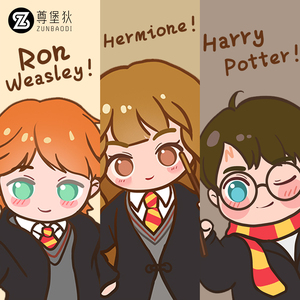 哈利波特联名款情侣装冬季情侣款卫衣赫敏罗恩动漫周边学院风衣服