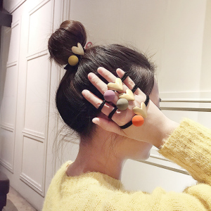 可爱少女韩版爱心发圈网红ins女头绳个性韩国扎头发橡皮筋发发饰