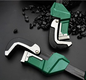 德国进口大开口管钳 水管钳修水龙头水管扳手 短柄水暖管钳 维修