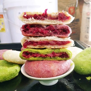 速冻半成品鲜花饼