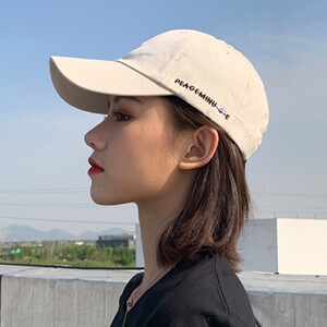 浅顶棒球帽适合小头围帽子女小号s小码xs52头小脸小鸭舌帽春秋夏