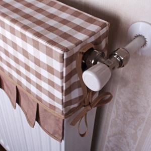 定做暖气罩装饰布艺防尘罩防尘布暖气片套取暖器家用老式遮盖盖布