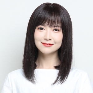 假发女夏长发女真发全真人发丝自然仿真女士全头套式假头发假发套