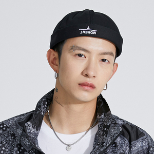 瓜皮帽男潮日系嘻哈