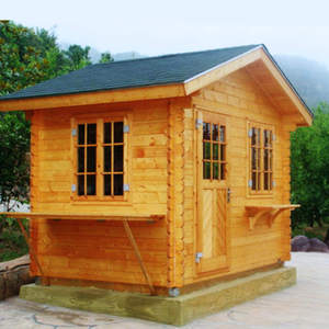 木屋5别墅定制民宿户外防腐木乡村小房子简易实i木组装仿古亭木l