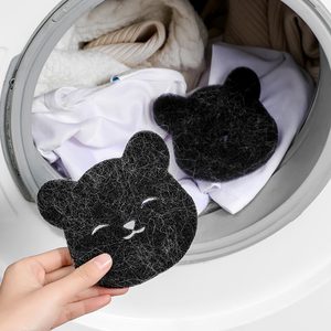 卡通小熊粘毛器洗衣球魔力吸毛器床上沙发海绵清洁宠物衣物除毛刷