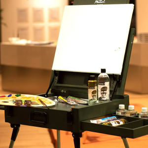 凤凰便携式油画箱轻便专业户外写生大师级榉木黄杨木丙烯水粉箱