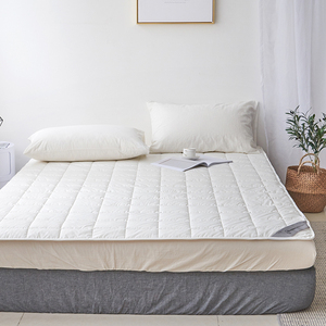 罗兰羊毛床褥垫卧室床垫软垫薄款可洗1.8m垫被褥子家用双人床垫子