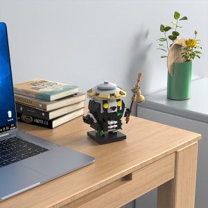 创意moc熊猫人-魔兽世界儿童益智拼插积木玩具模型小颗粒兼容乐高