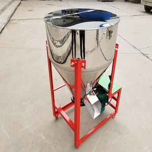 饲料养殖设备卧式拌料机草料养殖场磨料鱼料大功率搅拌机粉碎草粉