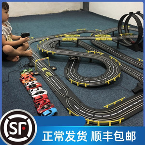 赛道汽车超长玩具跑道赛车带轨道男童遥控汽车儿童动手能力玩具大