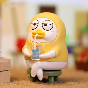 小刘鸭盲盒隐藏款表情包杂货铺手办周边公仔潮玩摆件送女碰友礼物