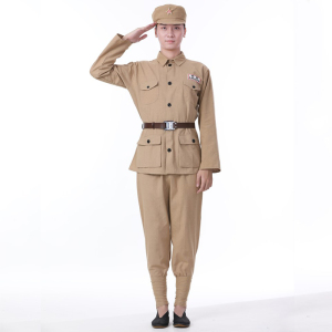 49式50式志愿军抗美援朝解放军衣服红军演出服抗战军装套装表演服