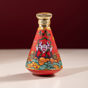 景德镇创意陶斤酒瓶酒具小瓷坛家用存酒壶密封1酒装国潮泡酒定制