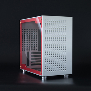 【现货】deng 全铝 itx matx机箱 m25水冷风冷 中塔 铝合金机箱