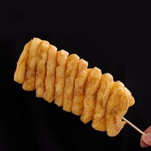 兰花干豆腐串商用烧烤串关东煮麻辣烫火锅豆排串卤油炸豆腐串串