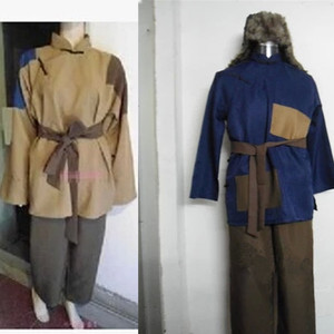 古装影视服白毛女喜儿杨白劳演出服装农民演员服乞丐服服装
