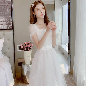 裙连衣裙成人礼礼服女高中生18岁成年礼女生公主裙气质长裙1人付款